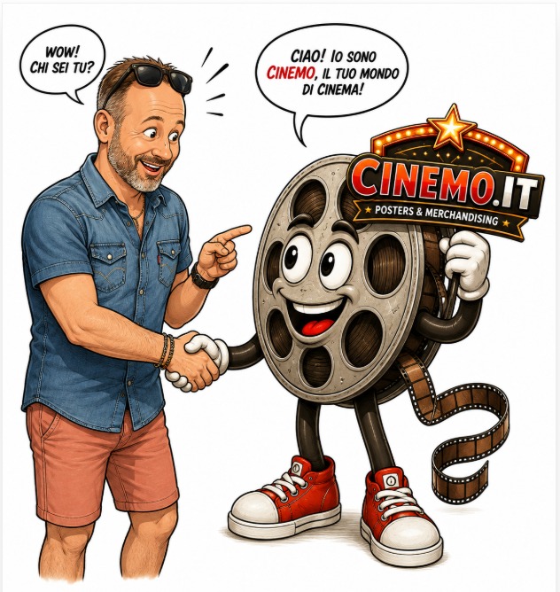 Fumetto: Pierluigi incontra Cinemo, la mascotte di Cinemo.it