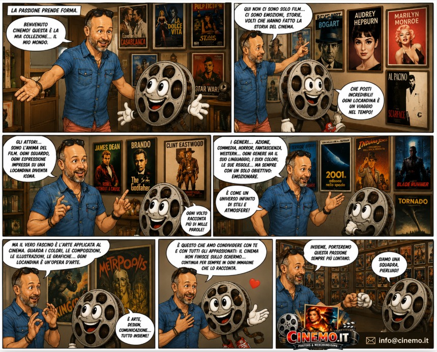 Fumetto Cinemo.it: la collezione di locandine e poster