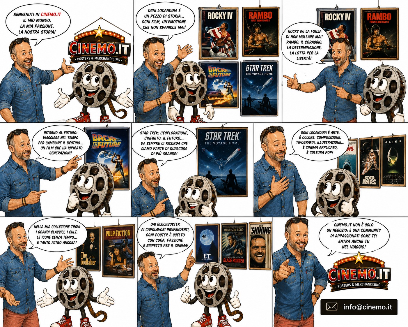 Fumetto Cinemo.it: benvenuti nel mondo delle locandine